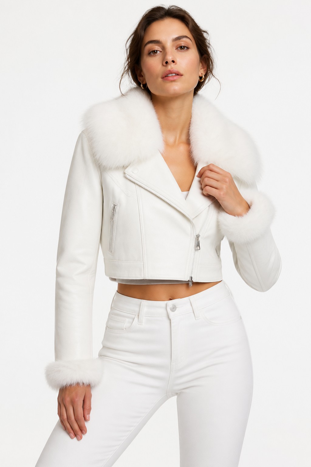 Fur Lined Leather Jackets 06