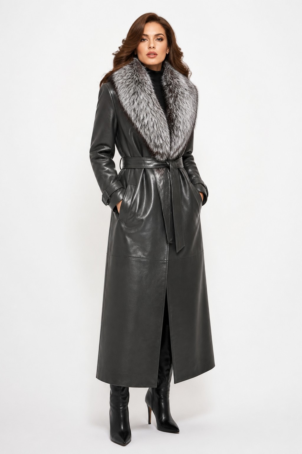 Fur Lined Leather Jackets 08
