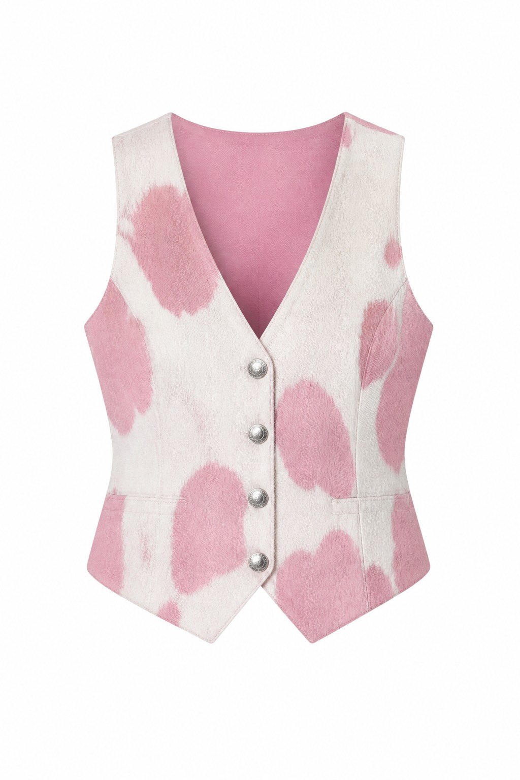 Hair on Hide Leather Vests 02