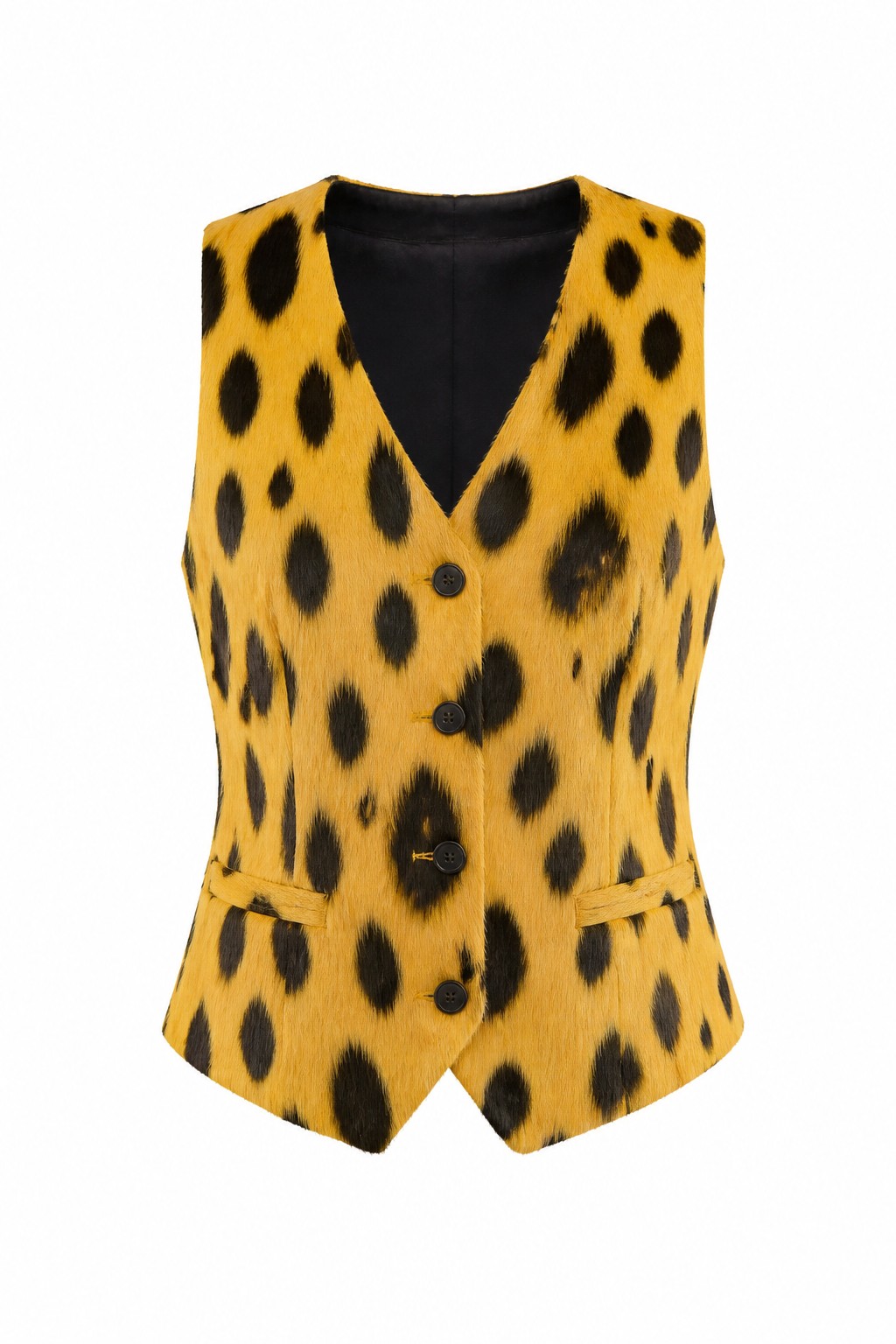 Hair on Hide Leather Vests 04