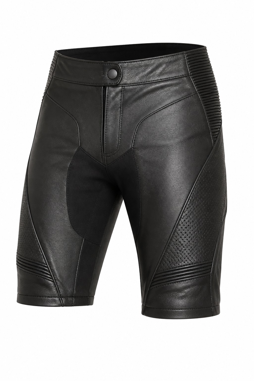 Motorcycle Racing Leather Shorts 01