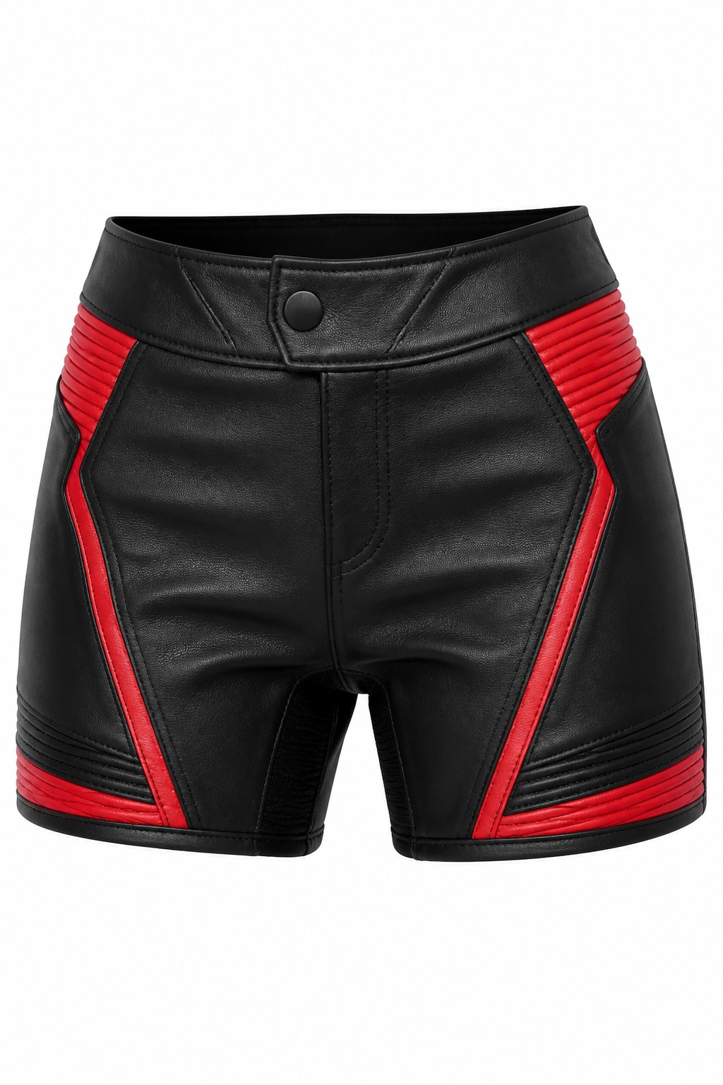 Motorcycle Racing Leather Shorts 02