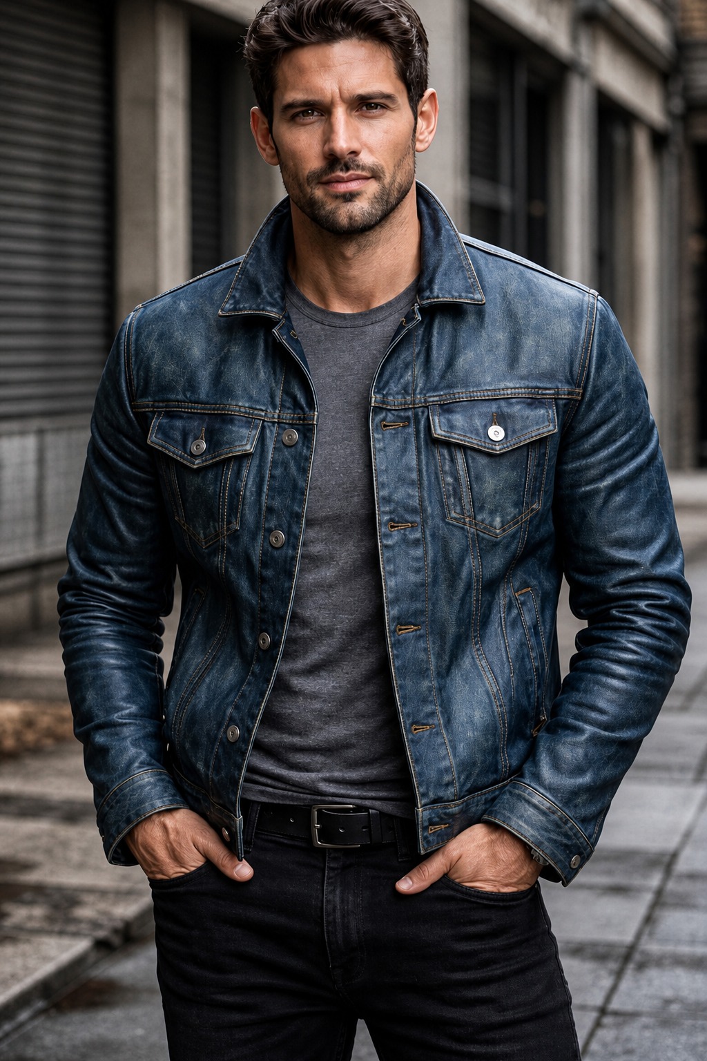Vintage Classic Leather Jackets 08