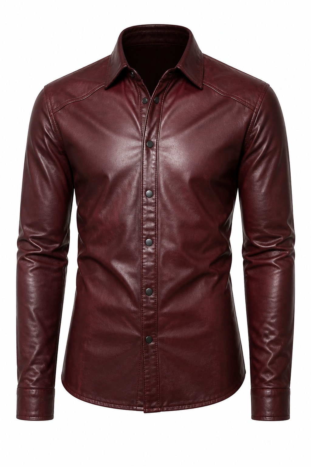 Vintage Classic Leather Shirts 05