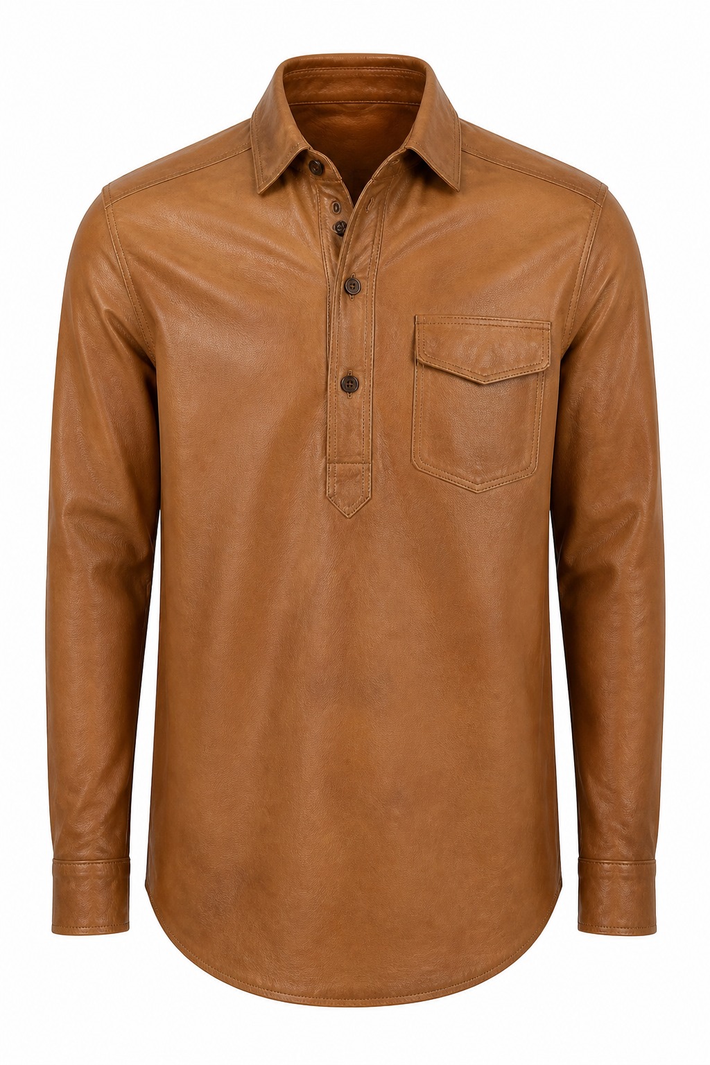 Vintage Classic Leather Shirts 07